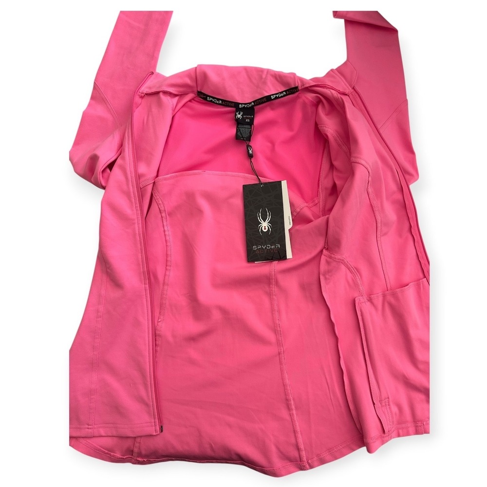 Spyder Active Jacket Pink New With Tags XS Women - Picture 4 of 12